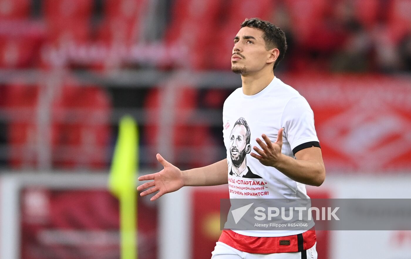 Russia Soccer Premier-League Spartak -Khimki