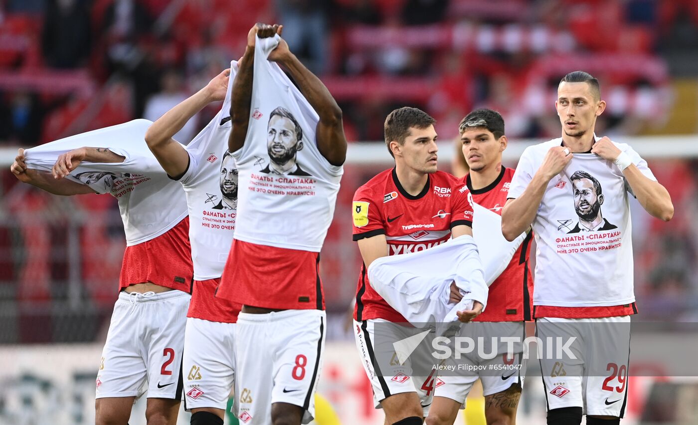 Russia Soccer Premier-League Spartak -Khimki