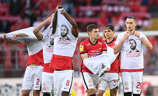 Russia Soccer Premier-League Spartak -Khimki