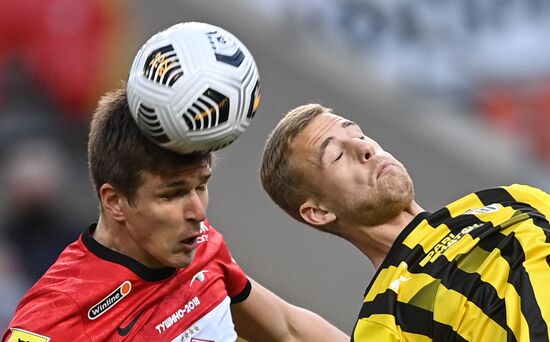 Russia Soccer Premier-League Spartak -Khimki