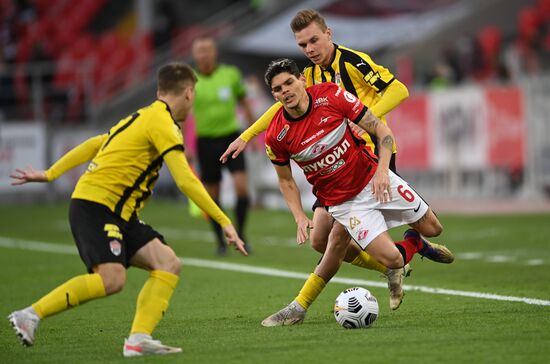 Russia Soccer Premier-League Spartak -Khimki