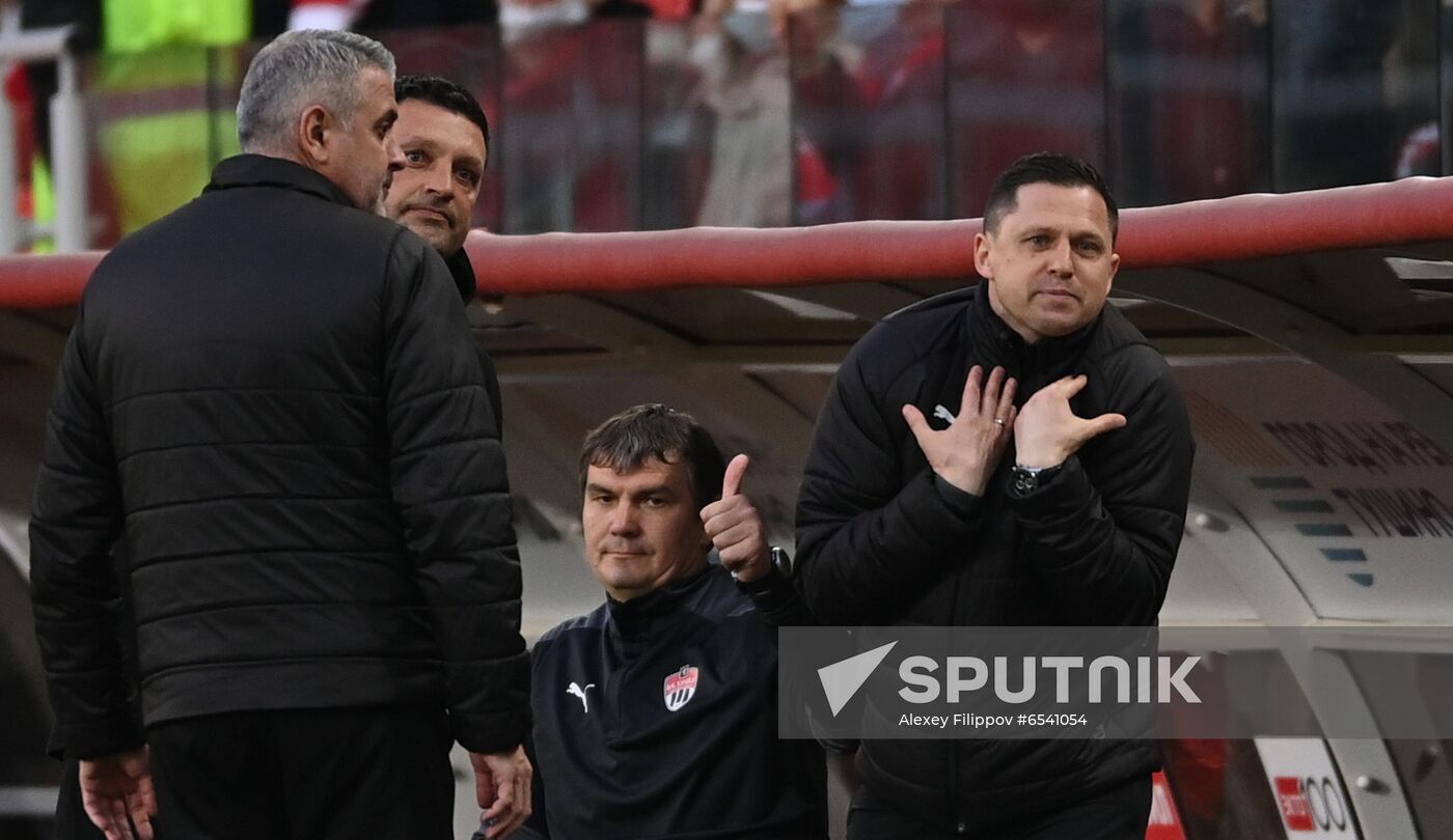 Russia Soccer Premier-League Spartak -Khimki