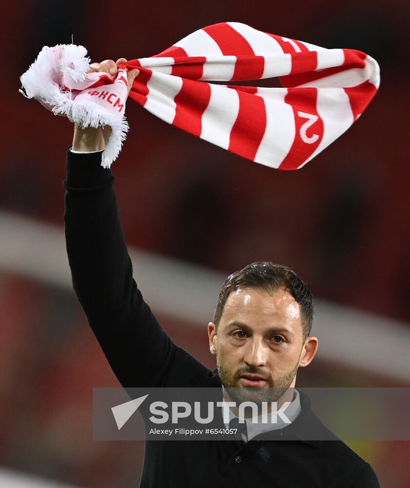 Russia Soccer Premier-League Spartak -Khimki