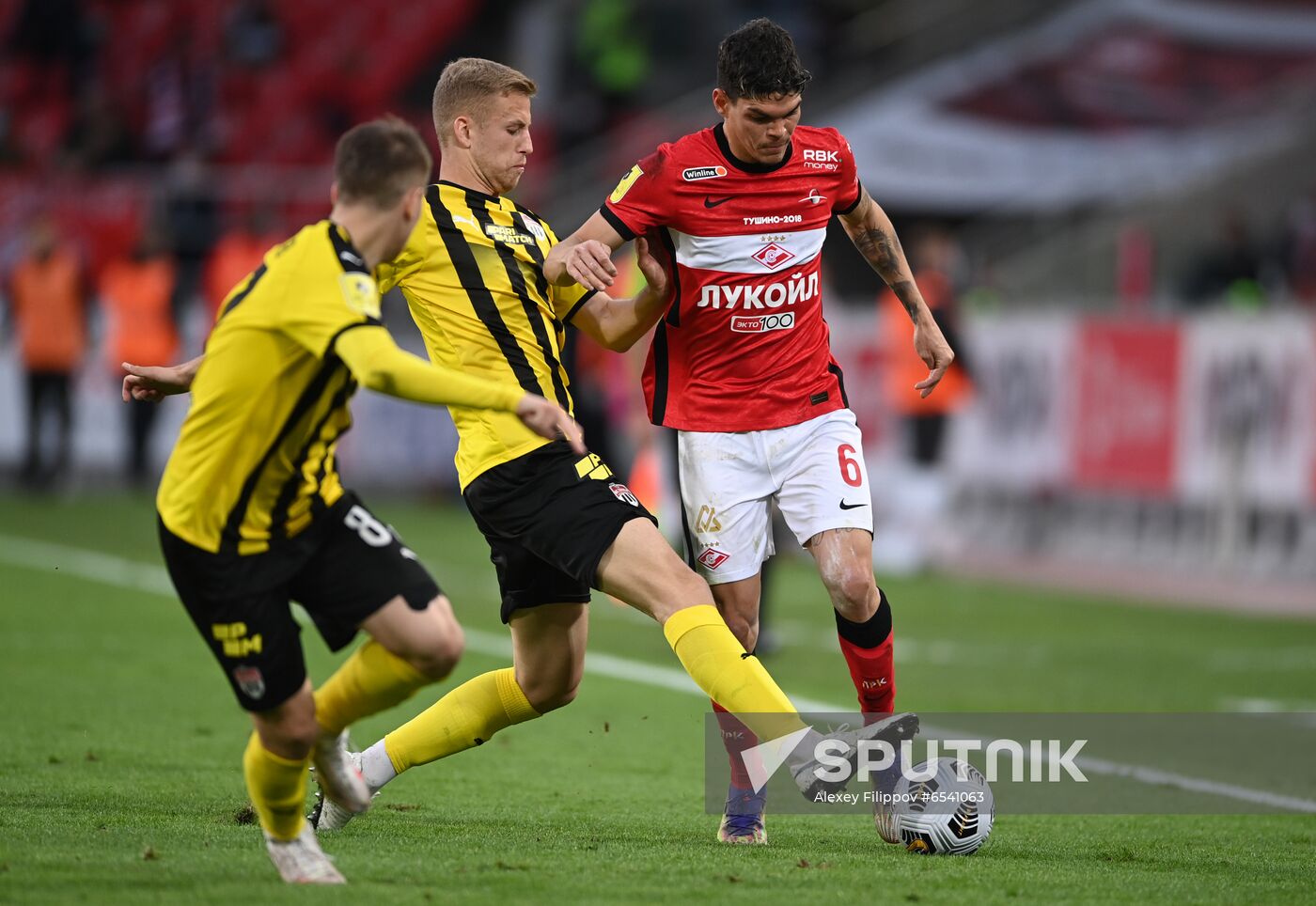 Russia Soccer Premier-League Spartak -Khimki