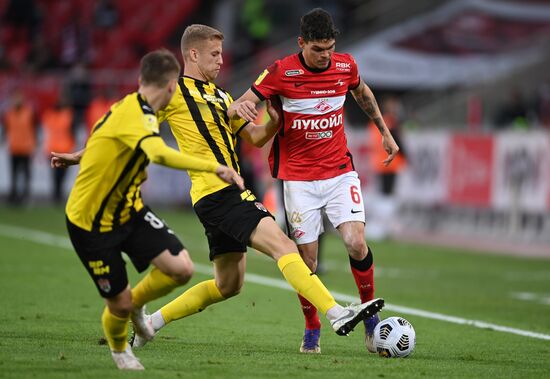 Russia Soccer Premier-League Spartak -Khimki