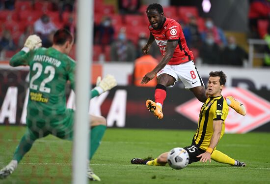 Russia Soccer Premier-League Spartak -Khimki