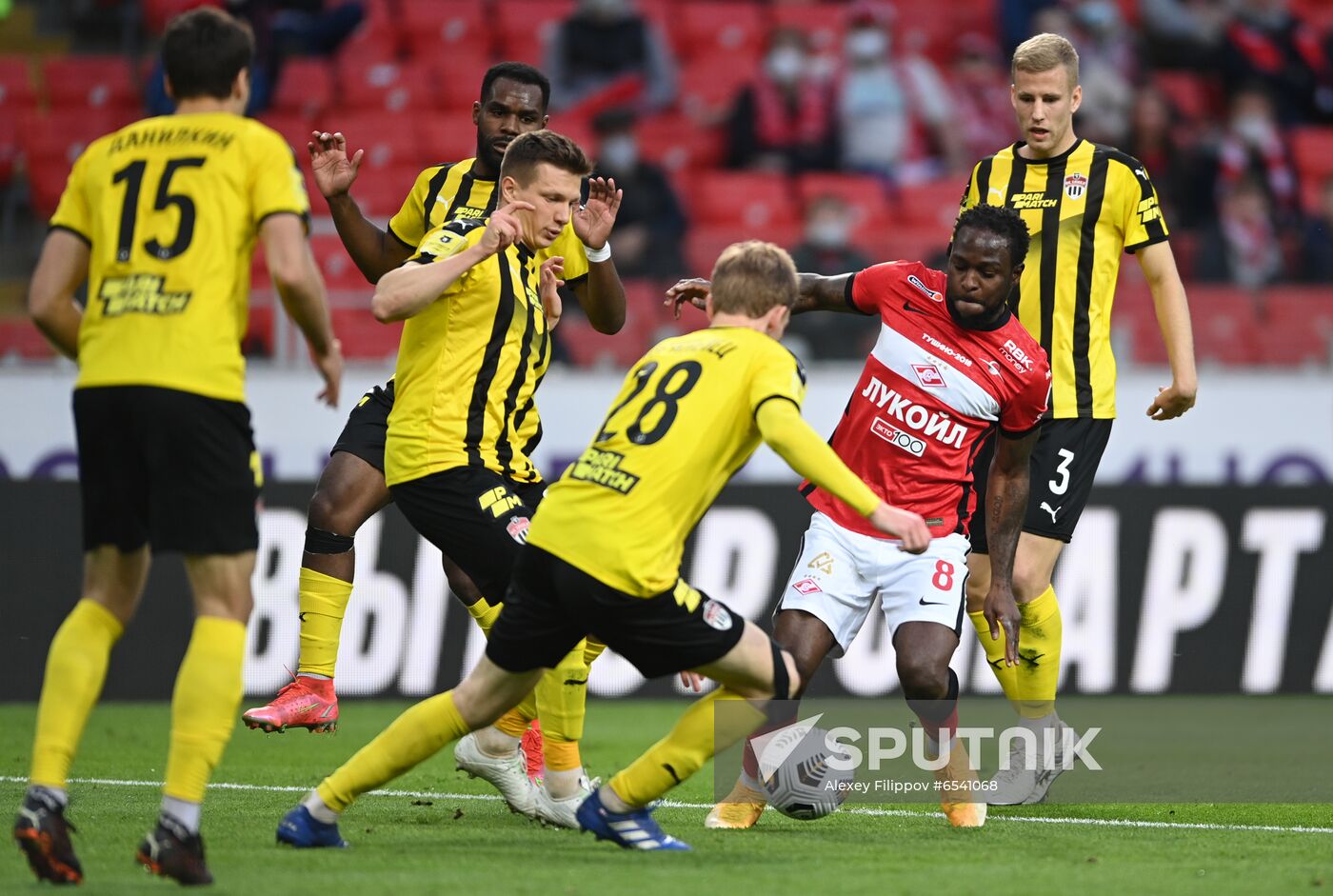 Russia Soccer Premier-League Spartak -Khimki