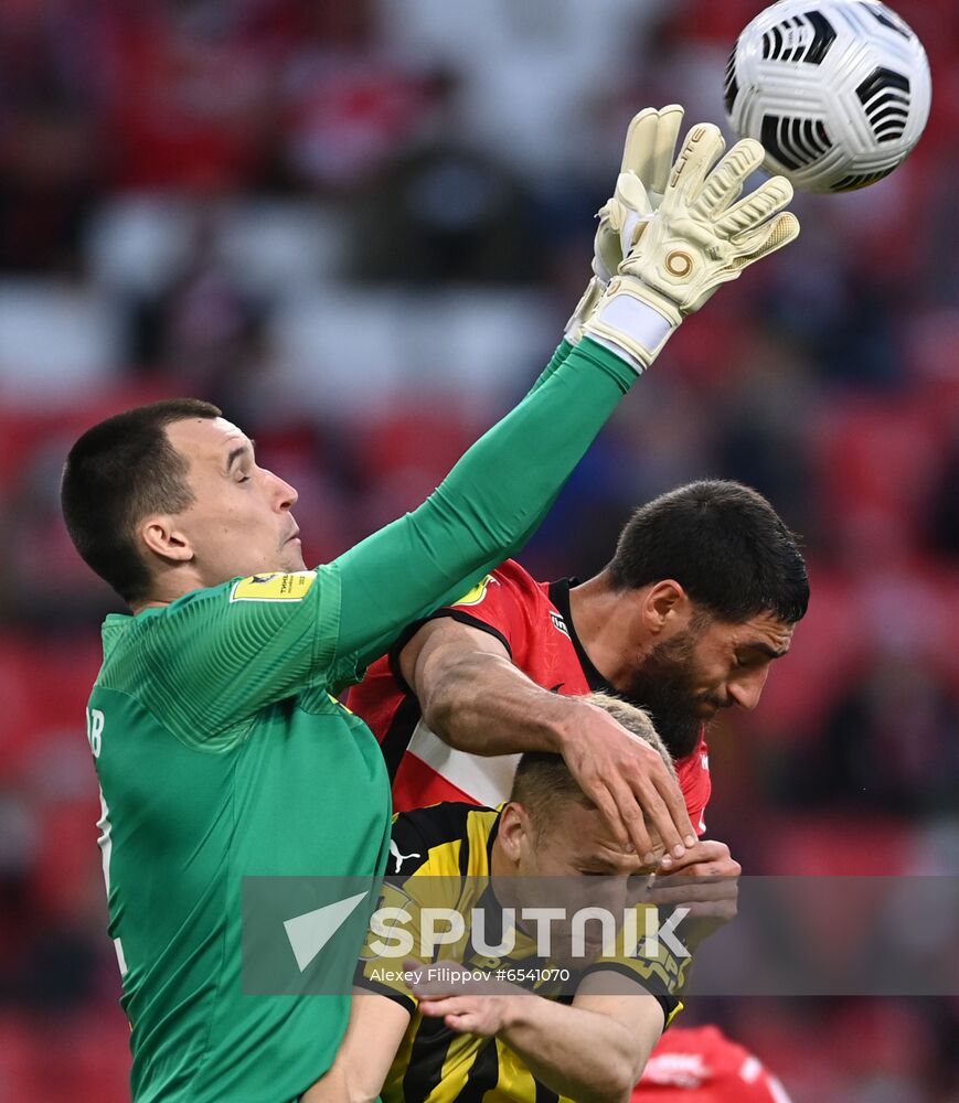 Russia Soccer Premier-League Spartak -Khimki