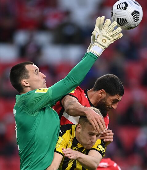 Russia Soccer Premier-League Spartak -Khimki