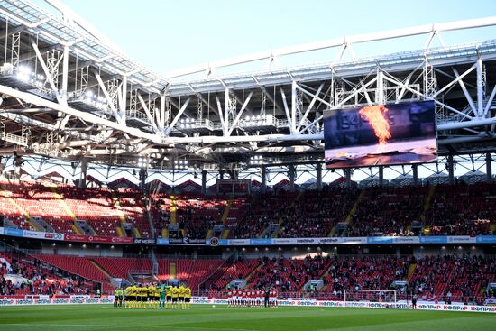 Russia Soccer Premier-League Spartak -Khimki