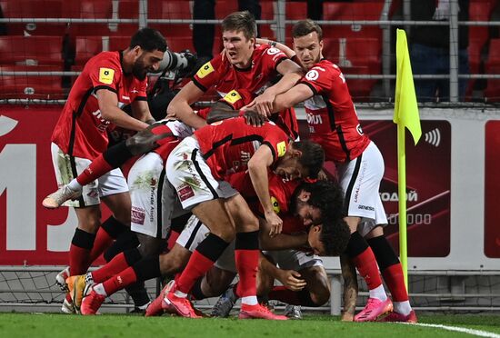 Russia Soccer Premier-League Spartak -Khimki