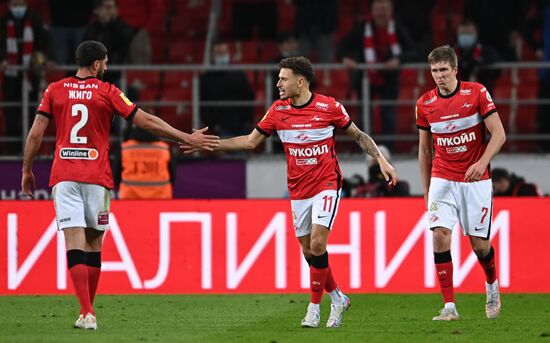 Russia Soccer Premier-League Spartak -Khimki