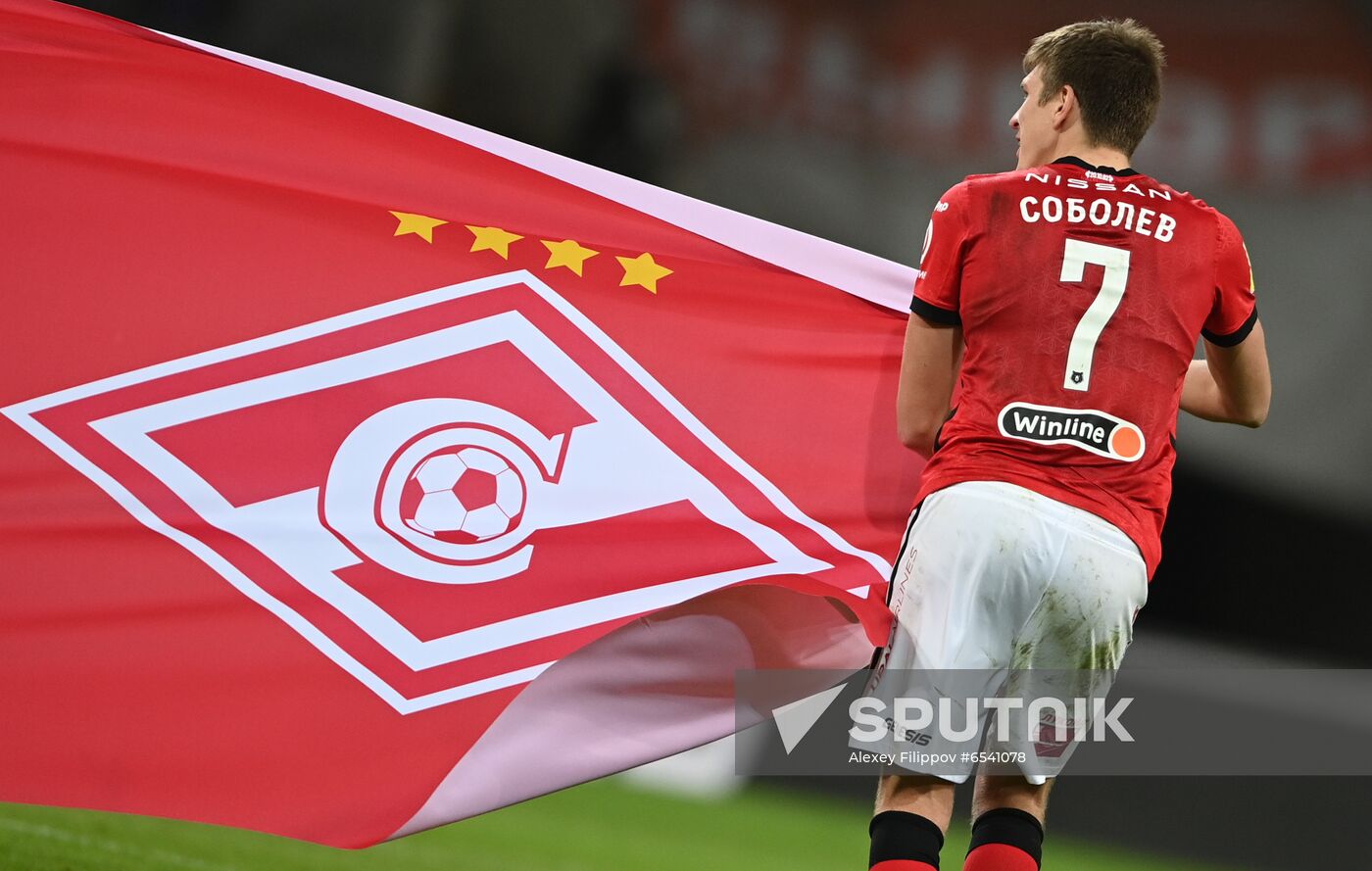 Russia Soccer Premier-League Spartak -Khimki