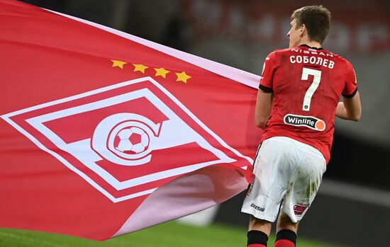Russia Soccer Premier-League Spartak -Khimki