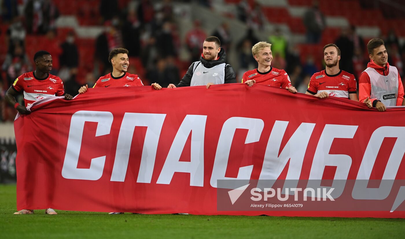 Russia Soccer Premier-League Spartak -Khimki