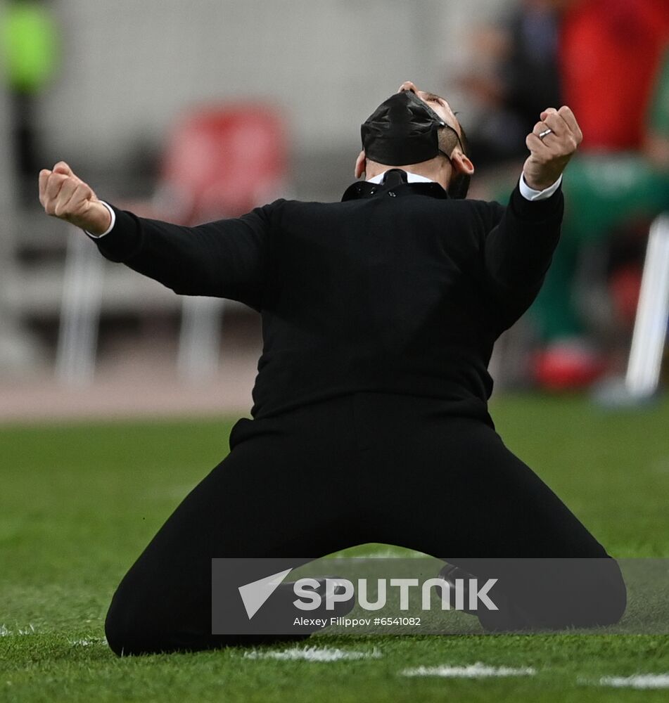 Russia Soccer Premier-League Spartak -Khimki