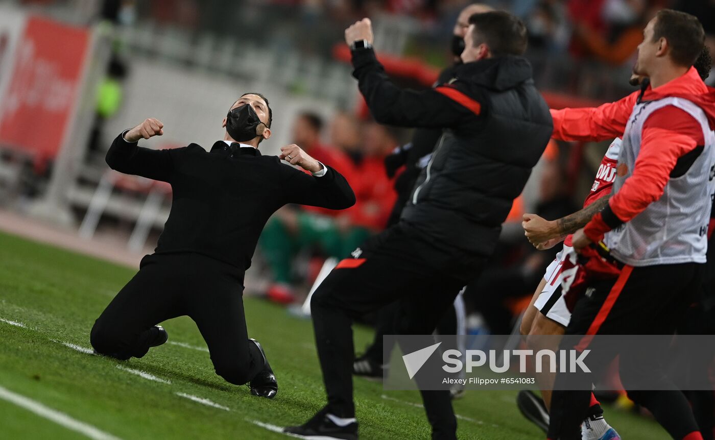 Russia Soccer Premier-League Spartak -Khimki