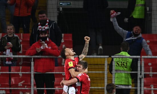 Russia Soccer Premier-League Spartak -Khimki