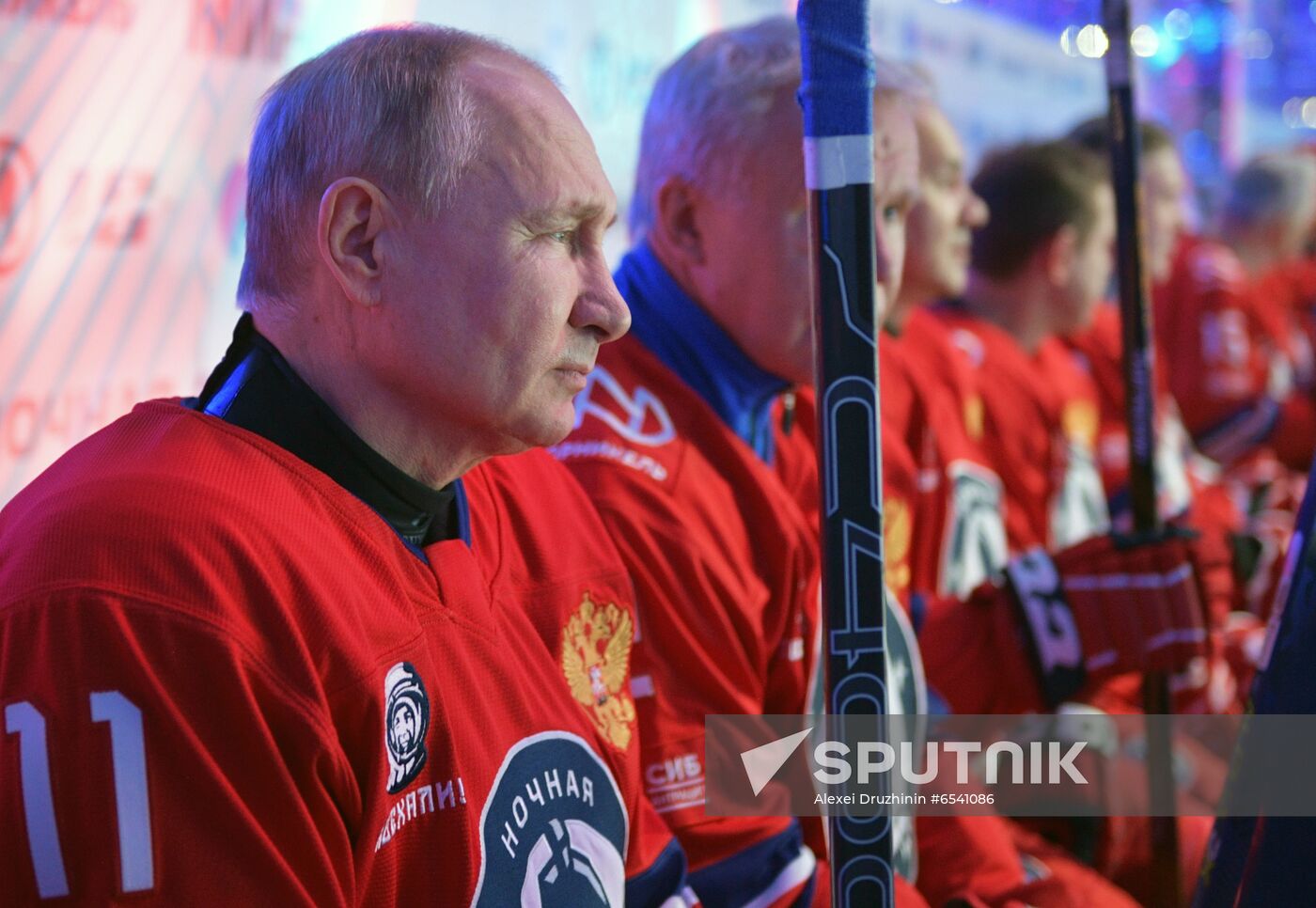 Russia Putin Ice Hockey