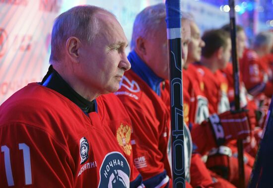 Russia Putin Ice Hockey