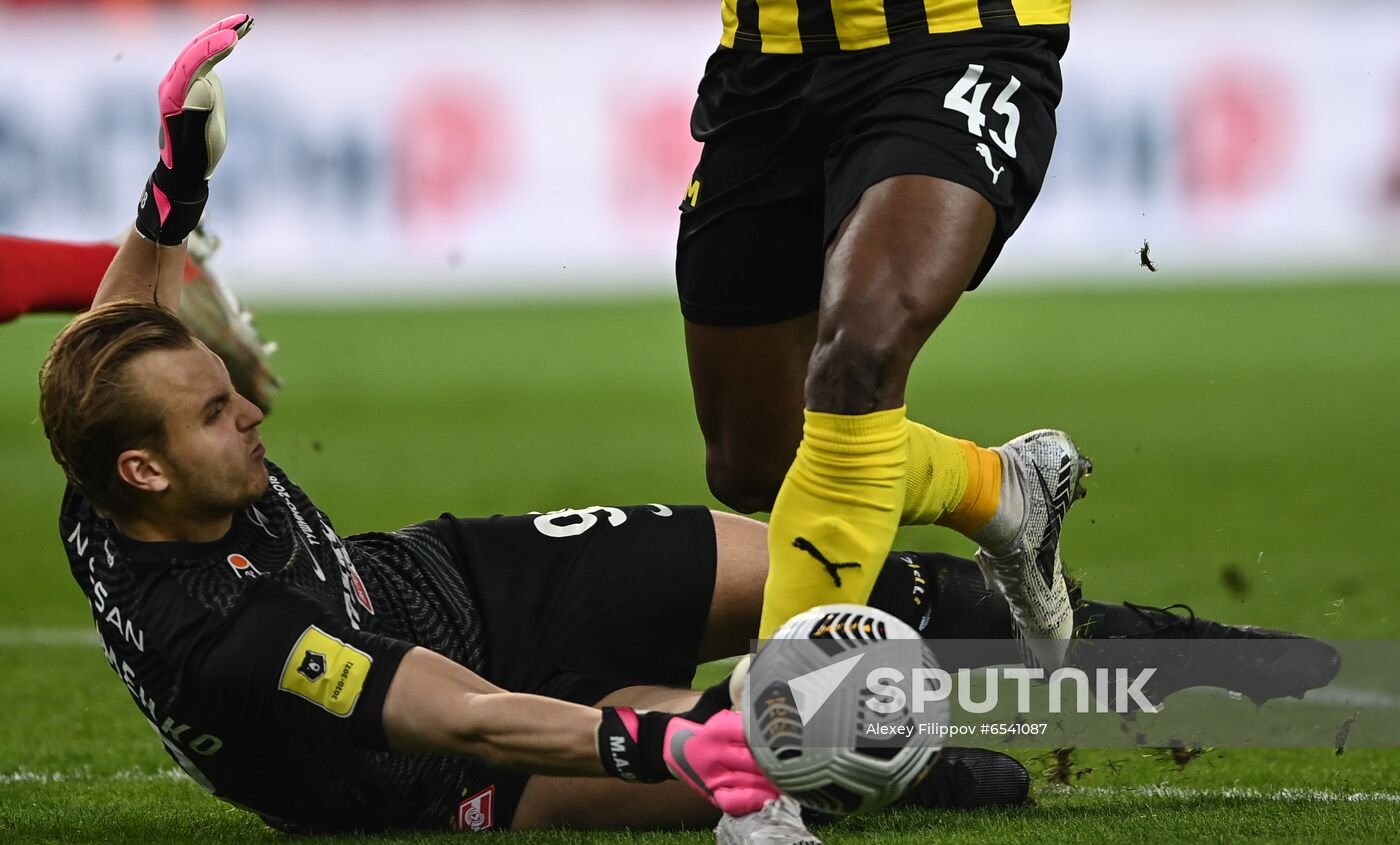 Russia Soccer Premier-League Spartak -Khimki