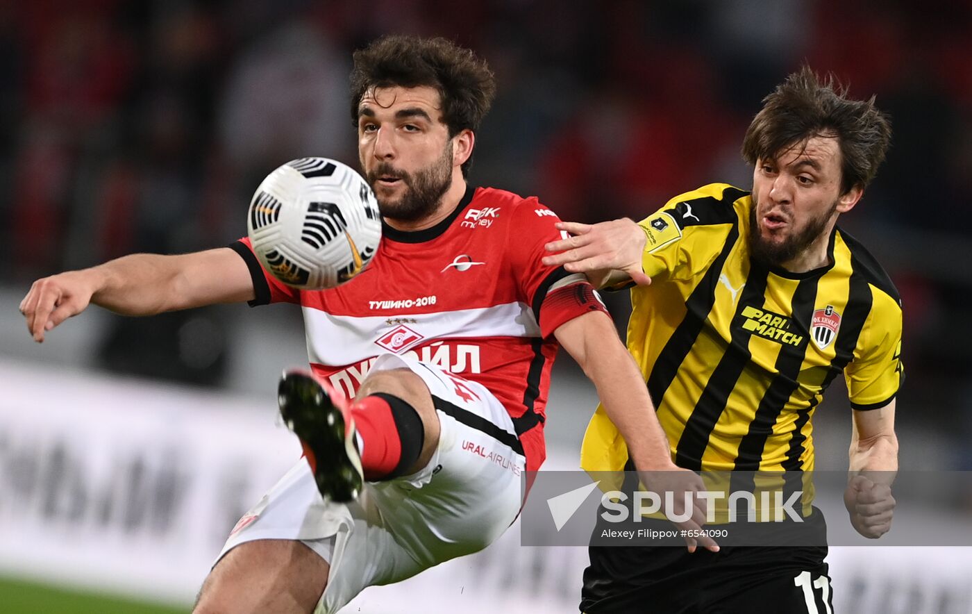 Russia Soccer Premier-League Spartak -Khimki