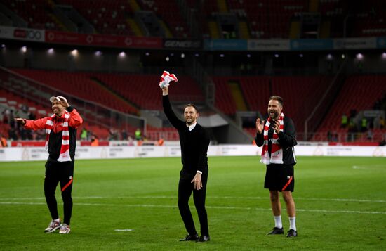 Russia Soccer Premier-League Spartak -Khimki