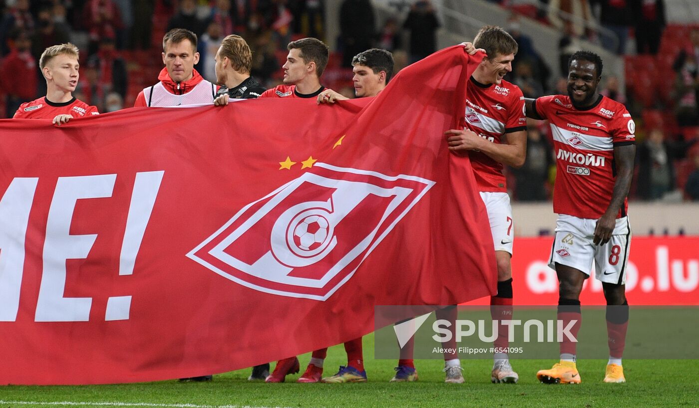 Russia Soccer Premier-League Spartak -Khimki