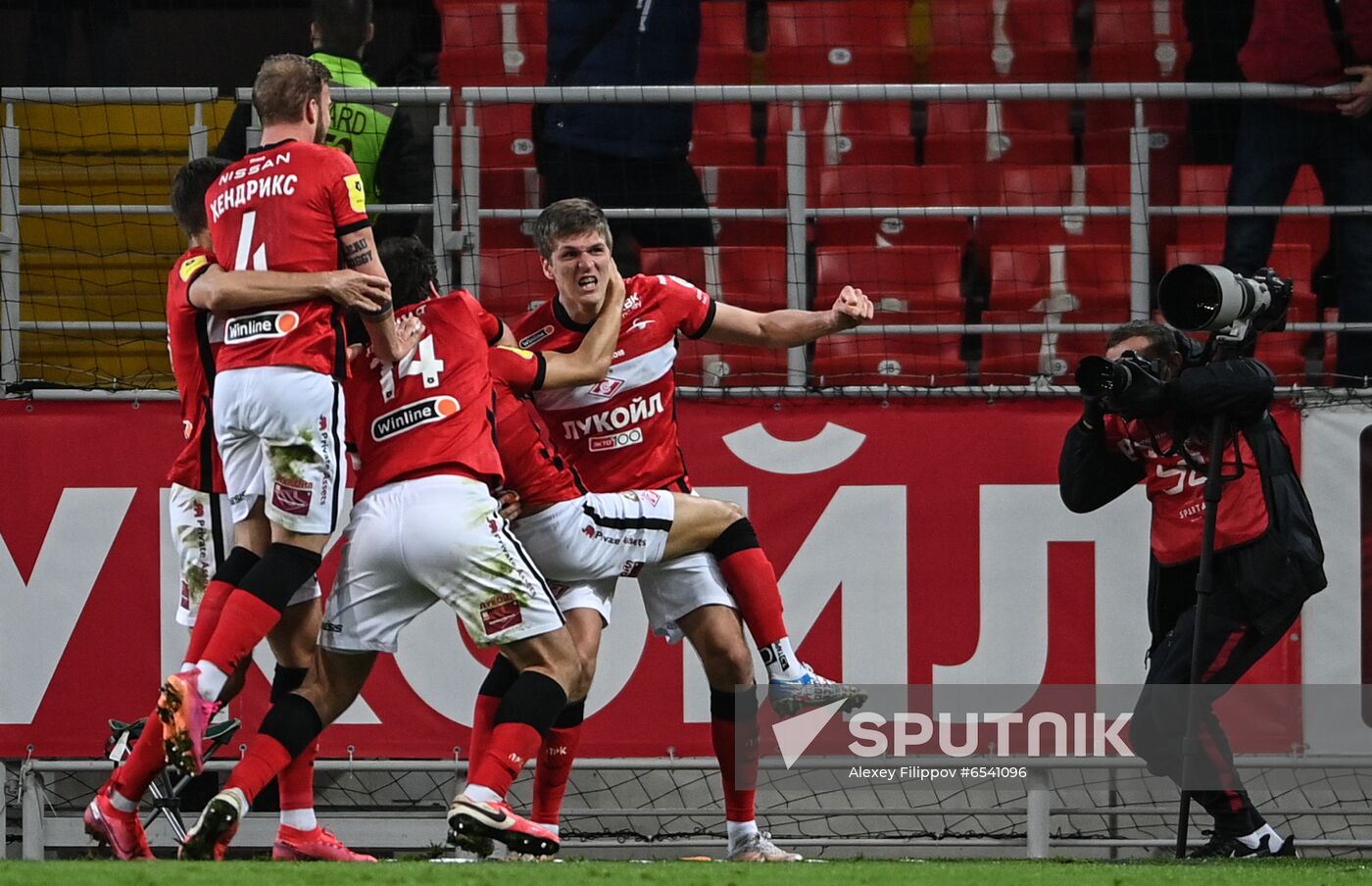 Russia Soccer Premier-League Spartak -Khimki