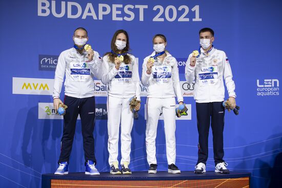 Hungary European Aquatics Championship Diving Teams
