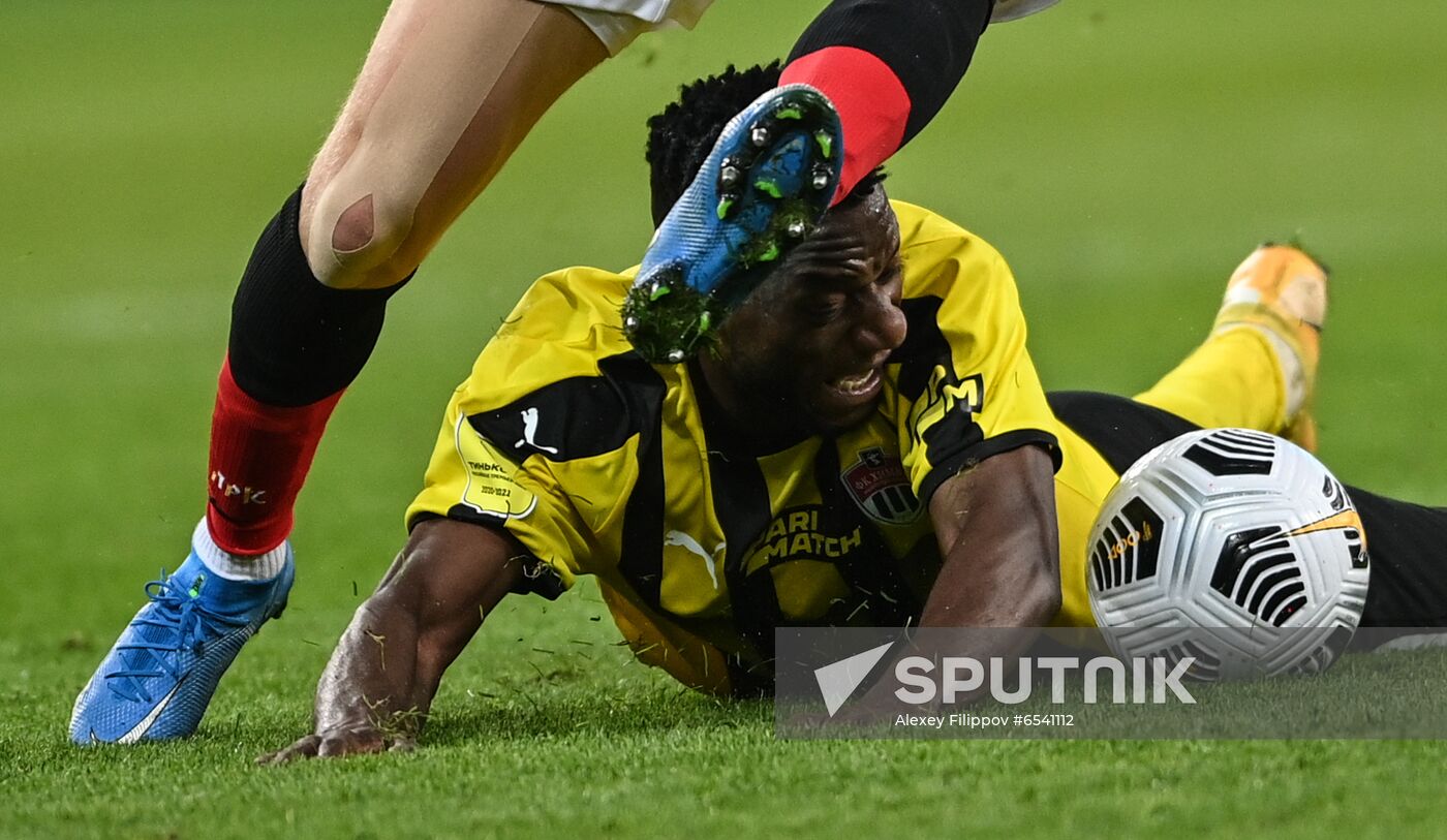 Russia Soccer Premier-League Spartak -Khimki