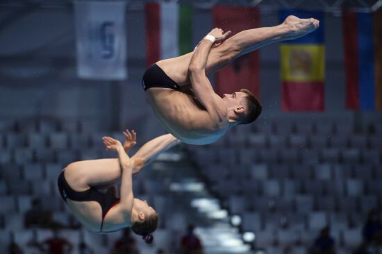 Hungary European Aquatics Championship Diving Teams