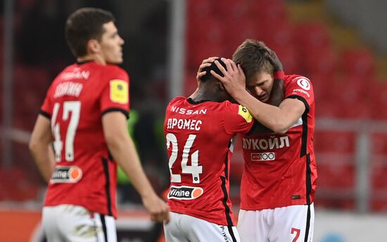 Russia Soccer Premier-League Spartak -Khimki