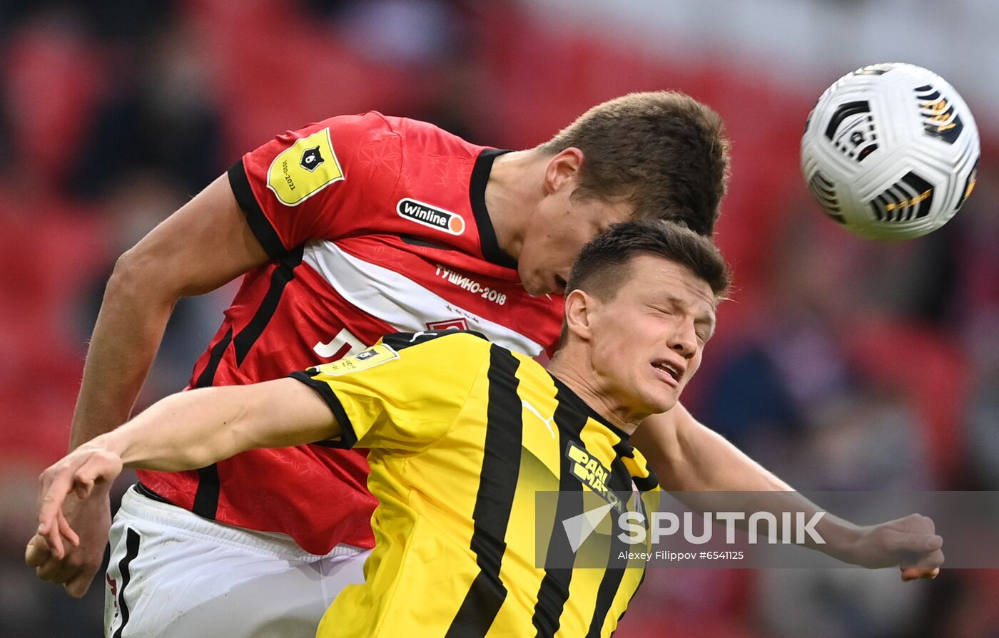 Russia Soccer Premier-League Spartak -Khimki