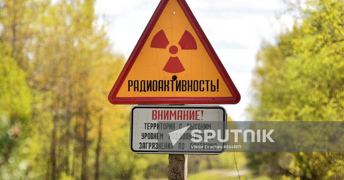 radiation warning sign chernobyl