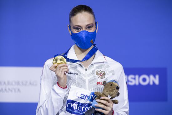 Hungary European Aquatics Championship Artistic Swimming Solo