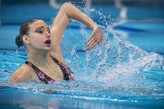 Hungary European Aquatics Championship Artistic Swimming Solo