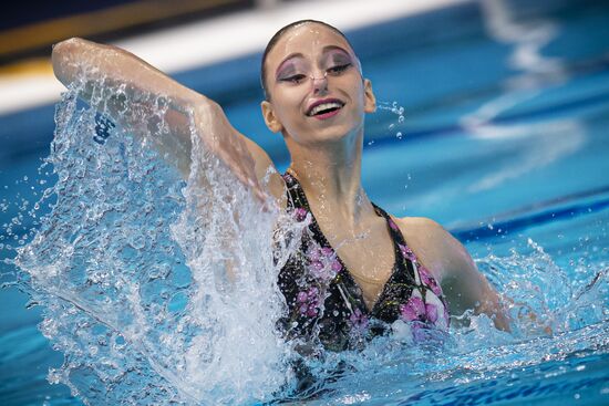 Hungary European Aquatics Championship Artistic Swimming Solo