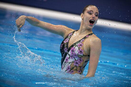 Hungary European Aquatics Championship Artistic Swimming Solo