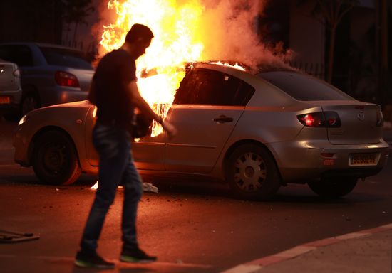 Israel Palestinians Conflict