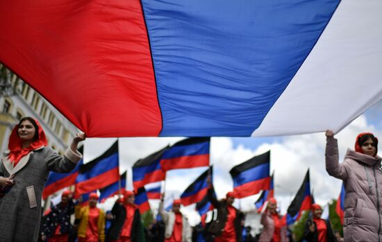 Ukraine DPR Republic Day