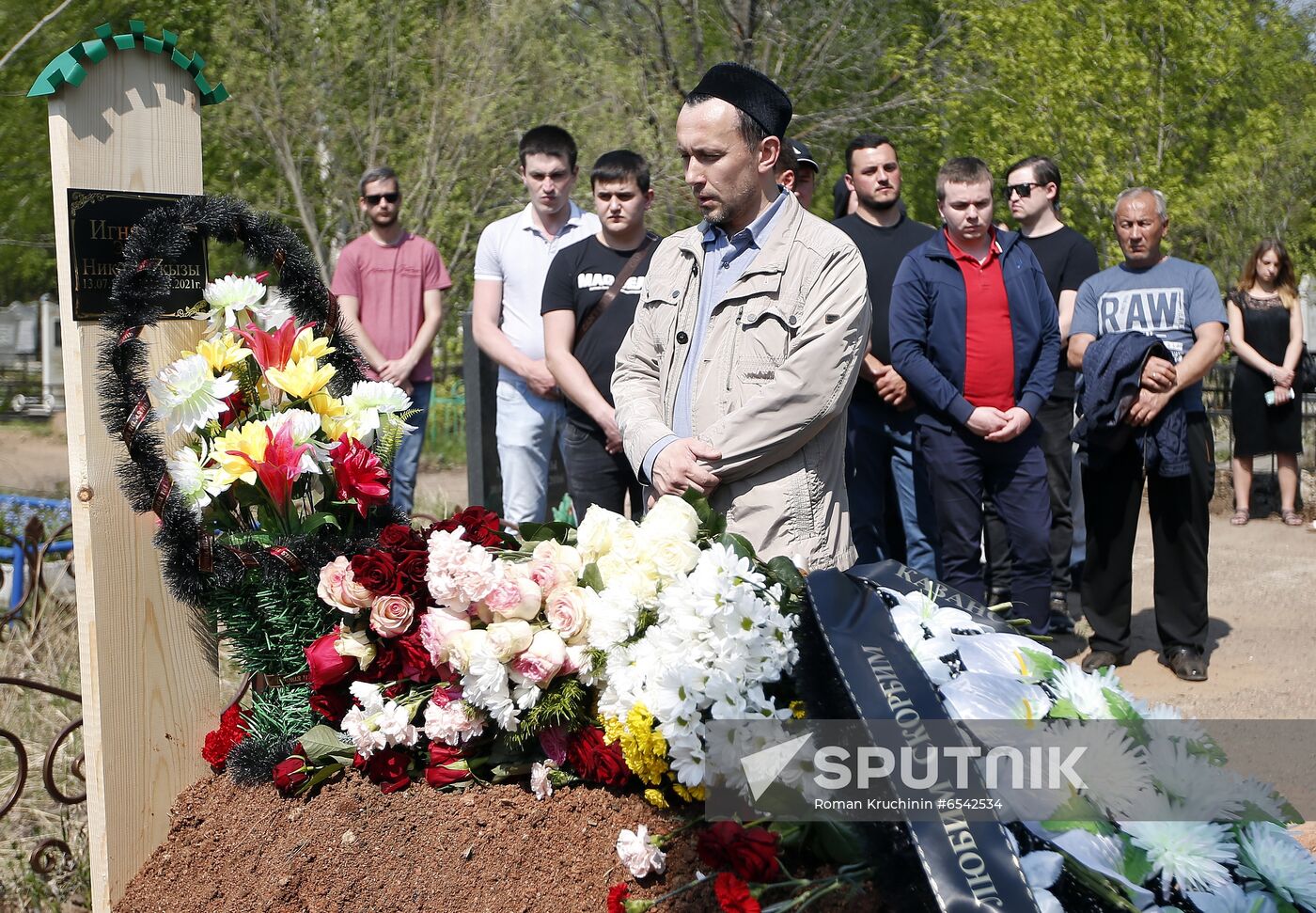 Russia School Shooting Funeralr