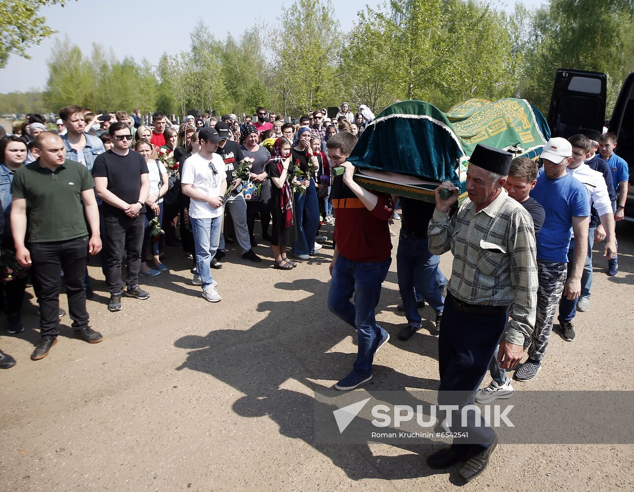 Russia School Shooting Funeralr