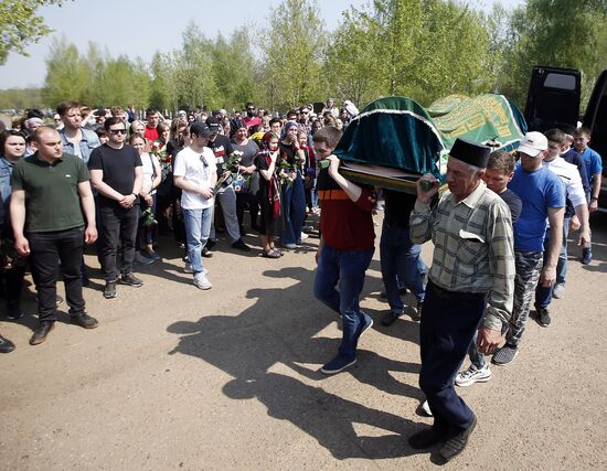 Russia School Shooting Funeralr