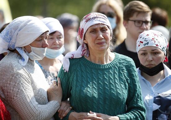 Russia School Shooting Funeralr