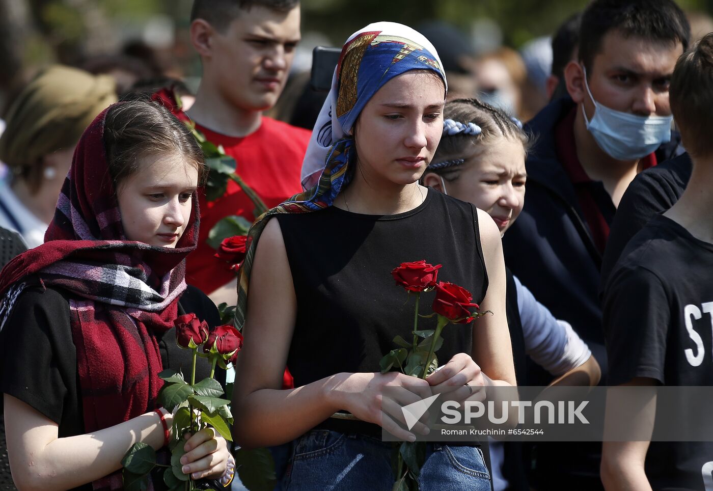 Russia School Shooting Funeralr