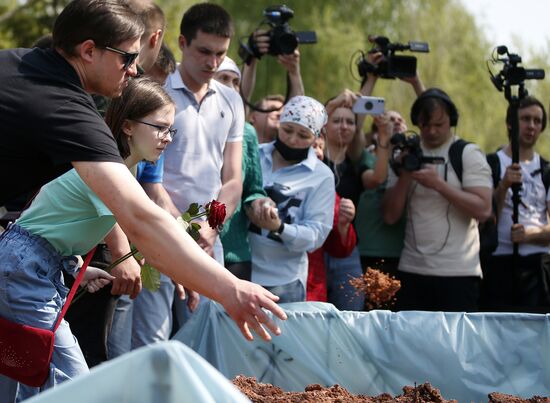 Russia School Shooting Funeralr