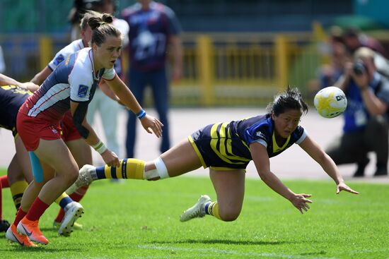 Russia Rugby Sevens Women Russia Sweden Sputnik Mediabank