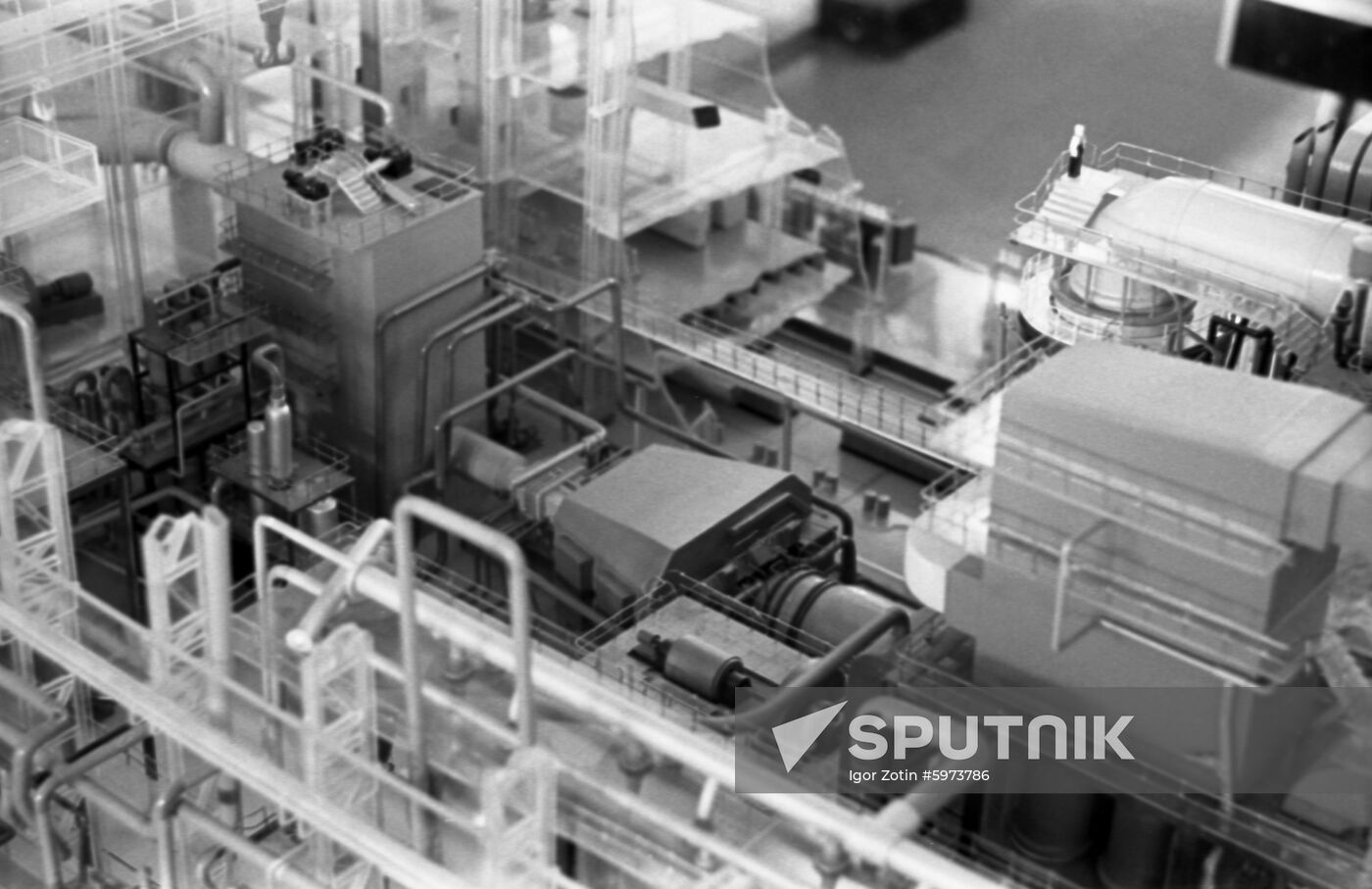 U25 pilot power plant with generator Sputnik