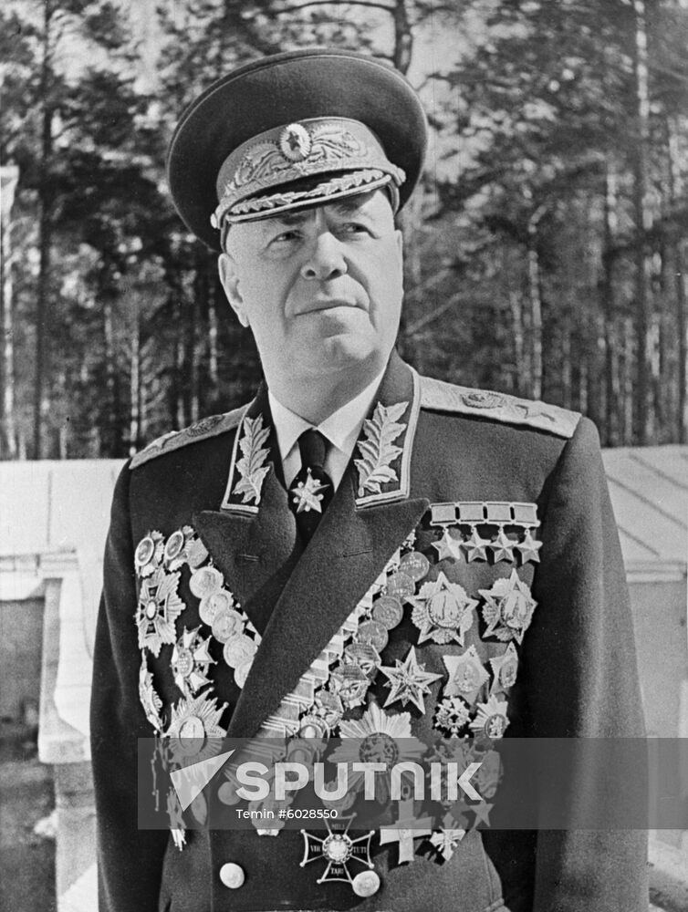 Marshal of the Soviet Union Georgy Zhukov Sputnik Mediabank